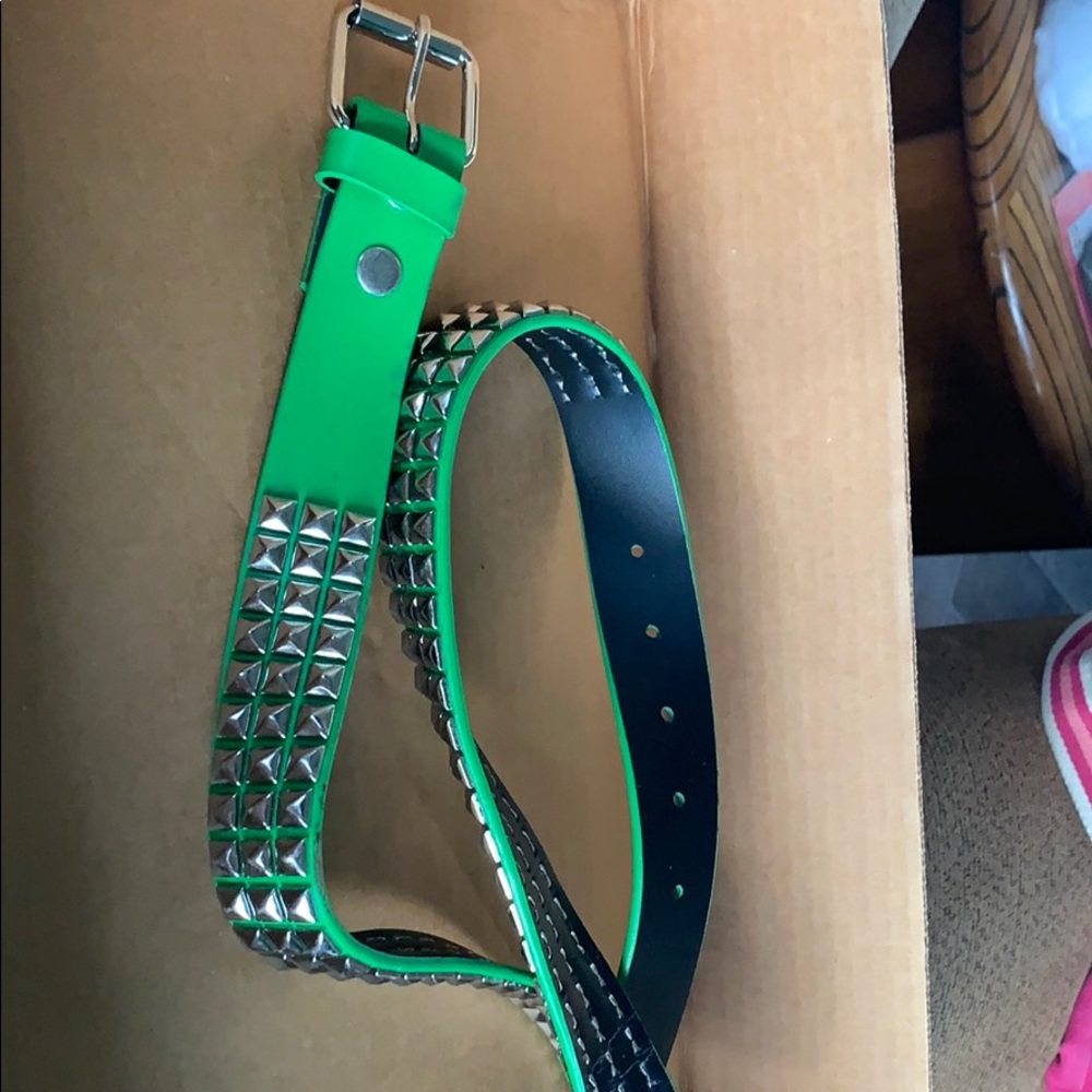Tilt belt- Green Emo, Pop Punk Belt